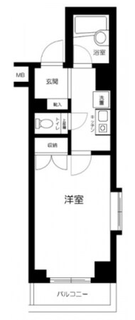 荻窪駅 徒歩2分 5階の物件間取画像